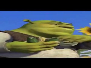 Wide Shrek walking