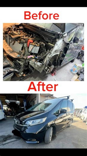 事故車、ここまで直る