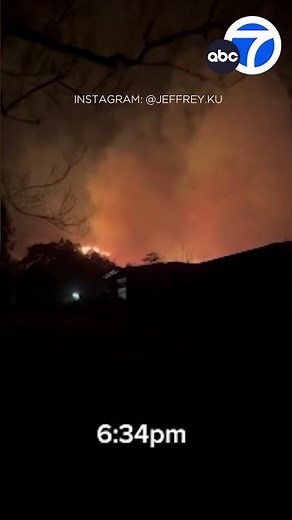 Evacuating couple captures '34 minutes of terror' as Eaton Fire rages