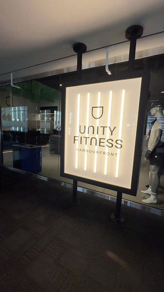 Go find a Unity sticker around the city for a free guest pass 🖤🤍 #unity #unityfitness #toronto #gym #fitness #workout #christmas #sugarwharf