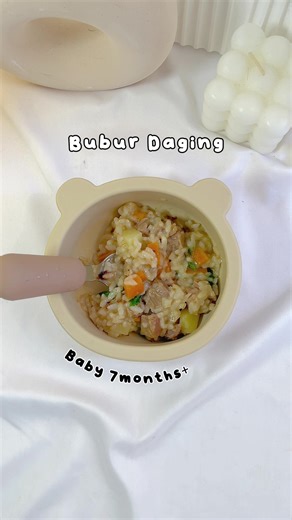Menu Bubur Daging Untuk Bayi 1 Tahun Ke Atas