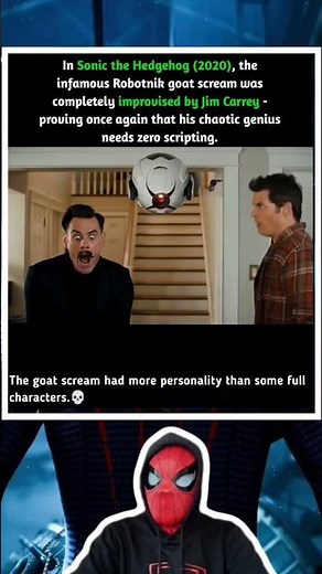Jim Carrey’s Iconic Goat Scream in Sonic 🐐