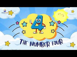 The Number Four Song | Learn & Sing Along with ArgoPrep!