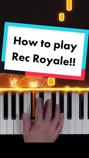 Catchy Whistling Tune on Rec Room | Piano Tutorial