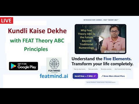 LIVE SESSION: Kundali Kaise Dekhe with FEAT Theory ABC | Horoscope + Numerology + Five Elements