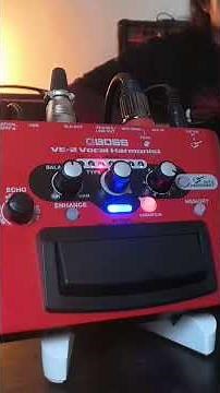 Boss VE-2 Vocal Harmonist Vocal Effects