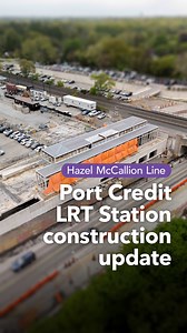 8.3K views · 83 reactions | This station along the Hazel McCallion Line is starting to take shape. From major engineering to masonry, mechanical and electrical work, Port Credit LRT Station, the line's only underground station, is coming to life! Learn more about the project: https://bit.ly/4keNslc | Metrolinx | Facebook