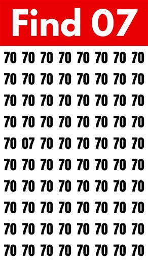 Find One Different Number #shorts #quiz