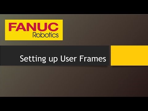 FANUC User Frame Set up on a Angled Fixture