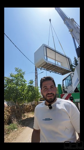 224K views · 2.1K reactions | Watch as we transport and merge a 2-unit house into one! The magic of OHO Prefab. #ohoprefab #homesweethome #prefablife #homeonthemove #dreamhouse #prefabhome #prefabconstruction #lebanon #morocco #yemen #ksa #uae #kuwait #qatar #egypt #jordan #oman #tinyliving #Prefab #tinyhousejourney | Ohoprefab | Facebook