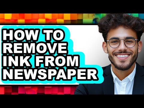 How to Remove Ink from Newspaper (easy Method)