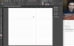 【油管搬运】利用InDesign设计笔记本日记本内页教程