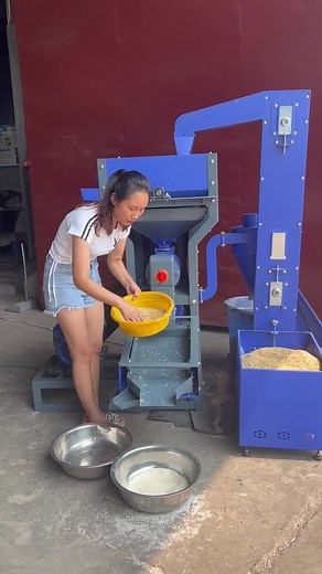 7.3K views · 68 reactions | Different rice types have different pressures during processing. Adjust the pressure appropriately. | Mini Rice Mill Machine | Facebook