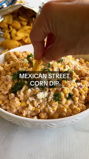 ZERO cooking is required and it’s on your table in under 10 minutes! You can share it if you want to, but it may not last. 😉 This street corn dip recipe is a flavor party that is crazy delicious! FULL Recipe below or ➡️ You can also google ”easy family recipes mexican street corn dip” for a printable version. MEXICAN STREET CORN DIP Ingredients ▢3 cups sweet corn 2 cans, drained ▢1/4 cup mayonnaise ▢1/2 cup sour cream ▢1 tbsp lime juice ▢1 tsp chili powder ▢1 tsp salt ▢1 tsp garlic powder ▢1/4 
