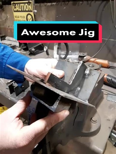 this is an awesome little jig I made for manufacturing lift blocks. #liftkit #liftblock #chevy #gmc #fabricator #fabrication #mechanic