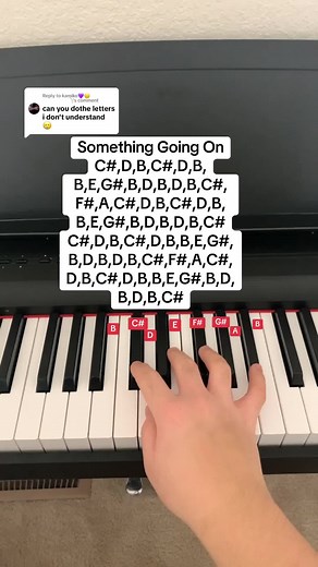 Replying to @kamiko💜🙃 ༽ Something Going On // follow my instagram: jessnotes123 #piano #pianotutorial #pianomusic #pianocover #pianolesson #somethinggoingon #kaysha #foryou #fy #fyp #beatbit