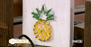 Mini String Art craft – get the free template!