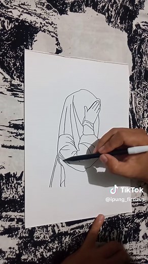 How to Draw a Hijab Girl: Step-by-Step Tutorial