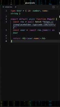TypeScript + Framework (React / Next.js) — Fetching Data in Next.js with TypeScript (Ep 22)