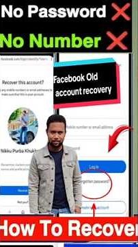 Facebook account kaise open kare | How to recover facebook old account Recover