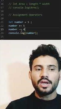 Assignment Operators in js #coding #frontendcourse #programming