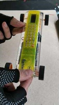 I Built a Car Using Only a Ruler! #diy #toycar #handmade