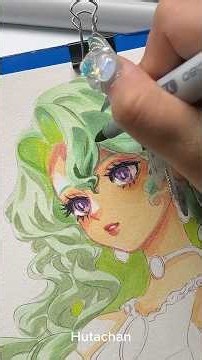Draw with Copic Sketch markers #shorts