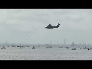 US-2飛行艇 離着水シーン