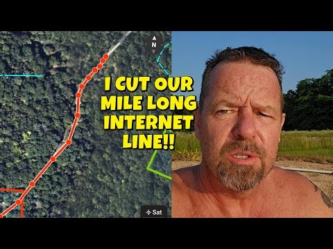 What Happens When You CUT Your Own Fiber Optic Internet Line?
