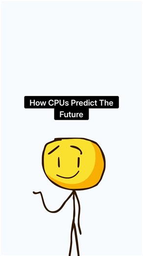 How CPUs Predict The Future #computerarchitecture #branchprediction #speculativeexecution #fyp