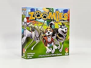 Fireside Games Zoomies – Fast-Paced Dog Walking Family Card Board Game Fun for All Ages Quick Play 2 to 4 Players Ages 10+
