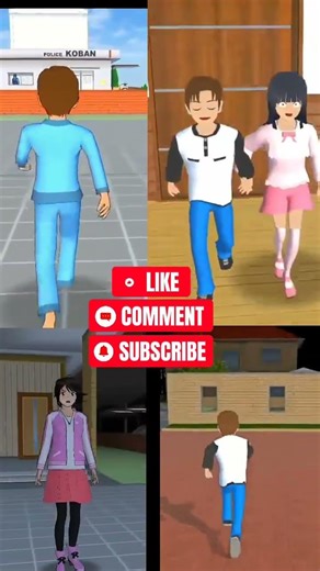 Hantu sedang menunggu rina😉#shortsvideo #shortfeed #pleaseviralvideo #sakuraschoolsimulator #shorts