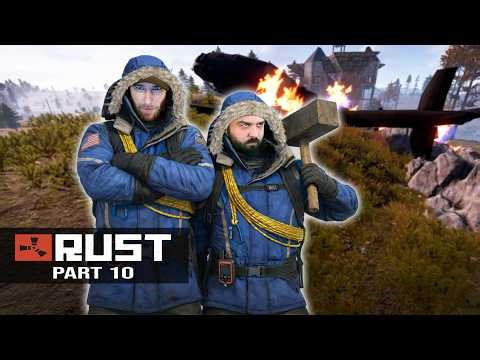 Part 10: choco's Best RUST Wipe Ever? ft. Reid & Manny | chocoTaco RUST Gameplay