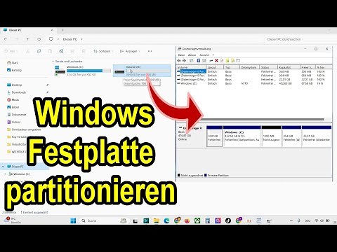 Partitioning a hard drive in Windows 11 / 10 | Instructions