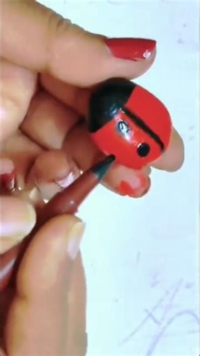 #diycraft #stoneladybugpaint 🐞🐞 stonepainting#😍#diy #art #viralshorts#gardendecor ##shorts#ladybug #