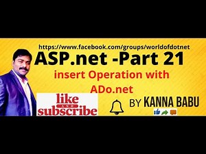 ASP.net for Beginners- Part 21