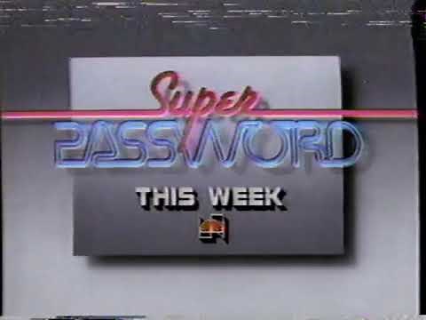 Super Password NBC Daytime promo with Pat Sajak and Nipsey Russell (1985)