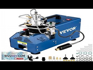 VEVOR High Pressure Compressor 4500PSI/30MPA/300BAR High Pressure Air Compressor 1800W Review
