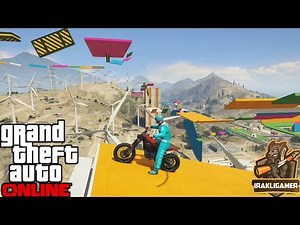 GTA 5 ONLINE ქართულად პარკური 😷CAR PARKOUR!! 🥵