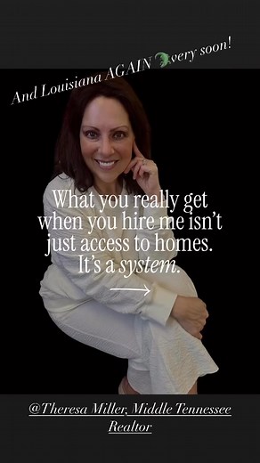 Theresa Miller, Middle Tennessee Realtor on Reels