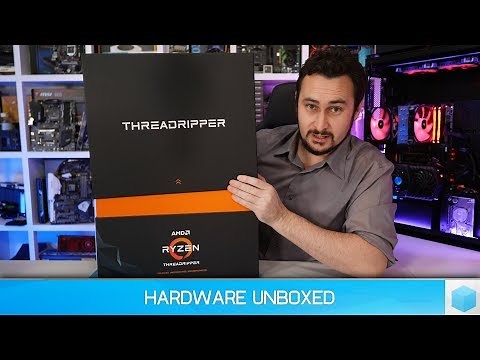 Threadripper 2990WX (32-core) Unboxing, Pricing & Availability