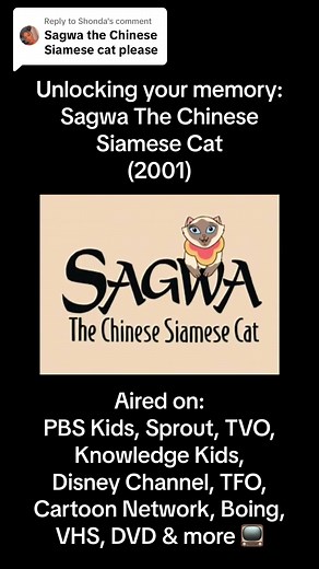 Unlocking Childhood Nostalgia: Remembering PBS Kids' Sagwa the Chinese Siamese Cat