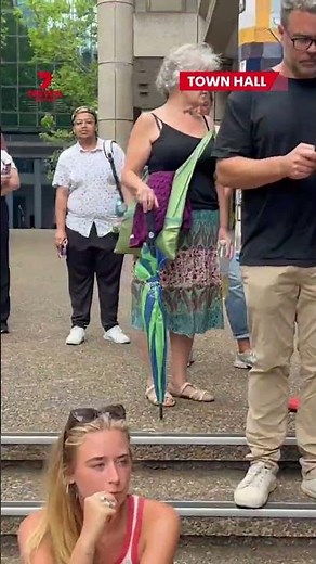 Sydneysiders queue up outside Lifeblood Town Hall to donate blood after Bondi terror attack