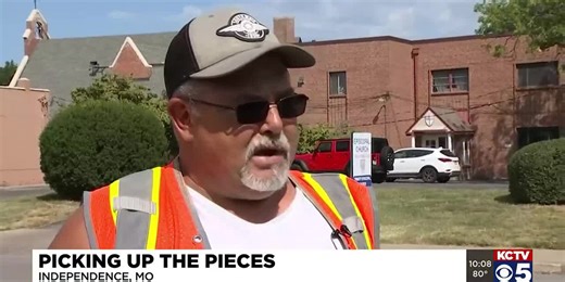 Independence program pays people to pick up trash