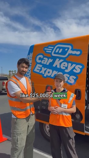 Austin Rios on Instagram: "Car Keys Express is a mobile car key cutting service for both digital and analog keys. Their business thrives in Costco parking lots thanks to their partnership. Sam started as a sales rep, working for someone else, but she quickly learned the ropes and earned the opportunity to run her own van. Now, Sam and over a hundred of other Car Keys Express van owners are hiring across the US. 👇 Comment “KEYS” below to start working with a local Car Keys Express van own
