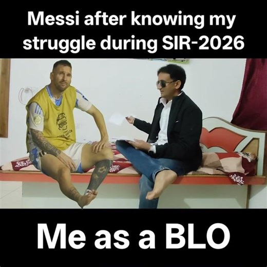 Lionel Messi started Cry after knowing my Struggle during #sir2025