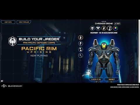 Build Your Jaeger | Jaeger Creator | Pacific Rim: Uprising