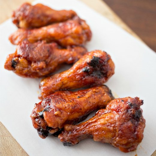 Crispy Baked Honey BBQ Wings - A Night Owl Blog