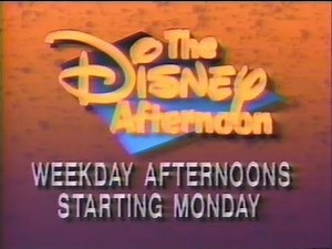 The Disney Afternoon promo from September 1990