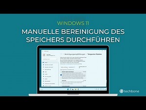 Manuelle Speicherbereinigung durchführen [Windows 11]